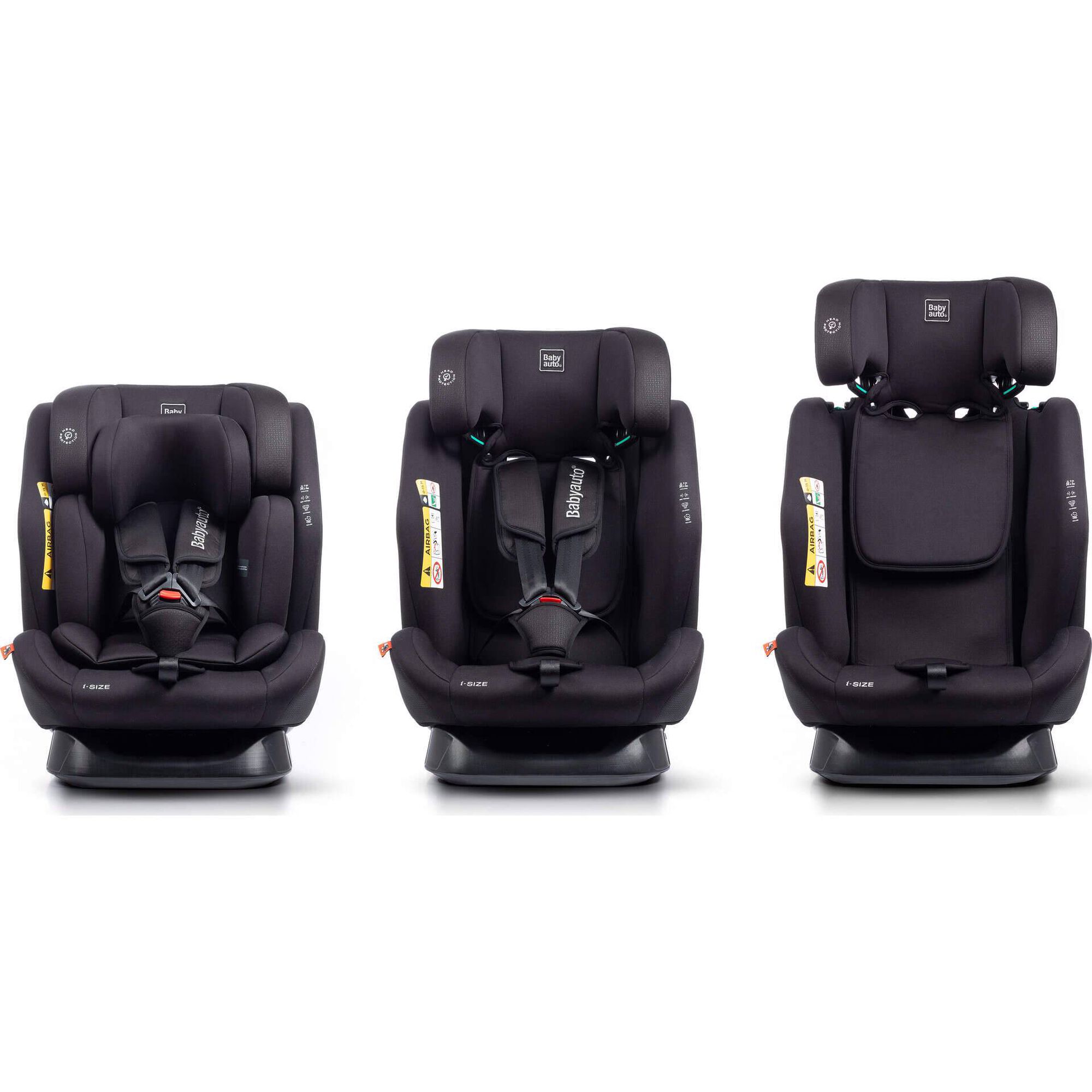 Cadeira Auto I-Size 40-150cm Lolo Belt Preto