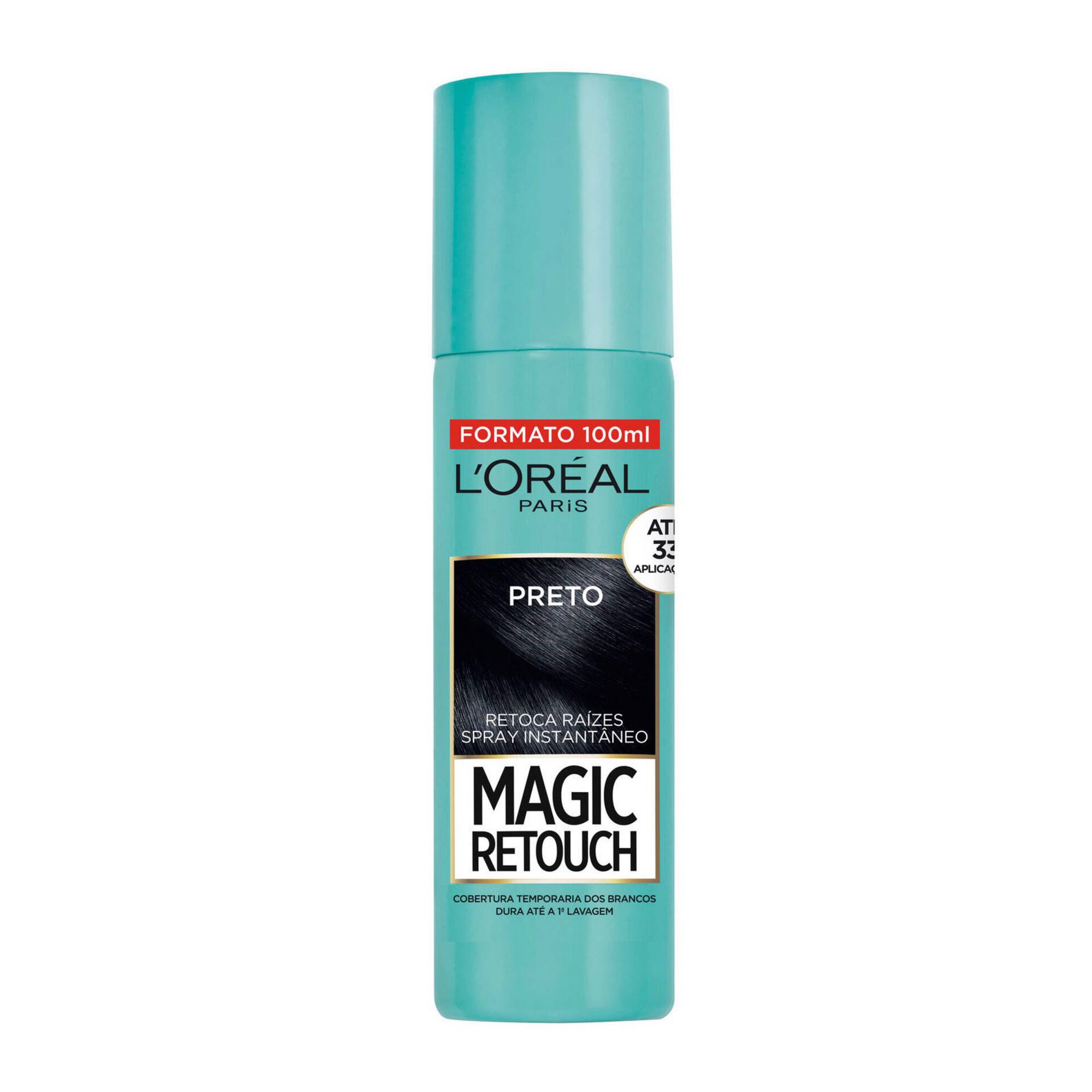 Coloração Retoca Raízes Magic Retouch Spray Preto 1