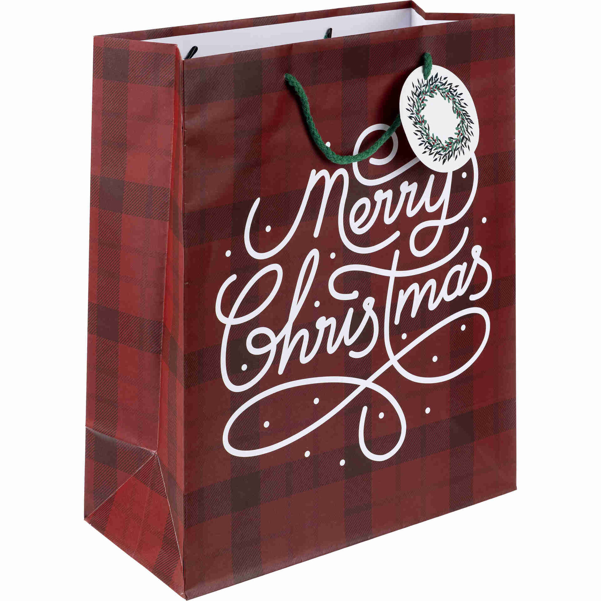 Saco para Presentes Rustic Christmas 28x34,5x14cm (várias cores)