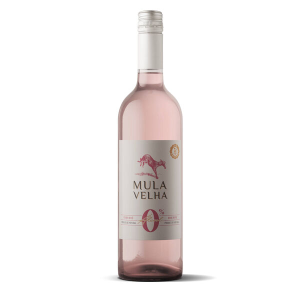 Mula Velha 0% Vinho Rosé Sem Álcool