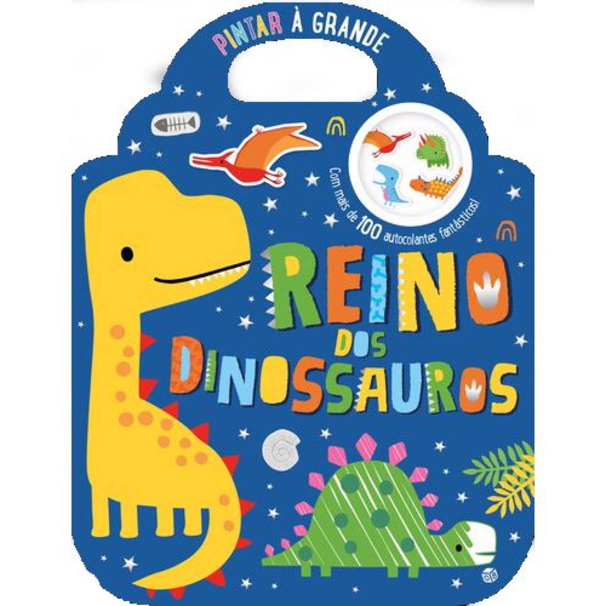 Pintar &agrave; Grande - Reino dos Dinossauros