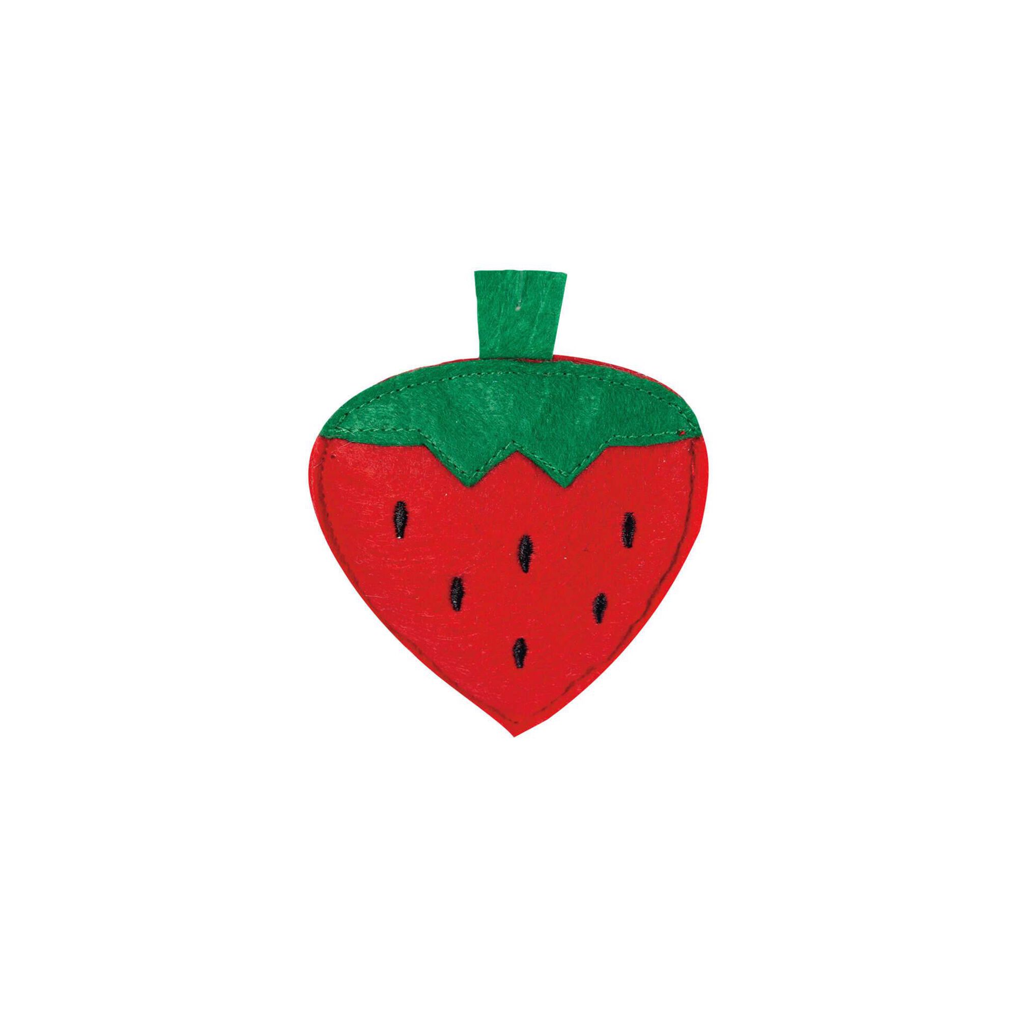 Brinquedo para Gato Tecido Morango Brinquedo para Gato Tecido Morango