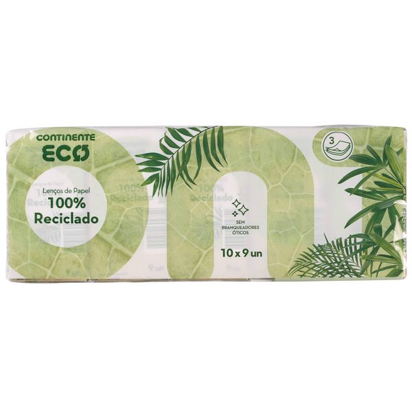 Lenços de Bolso Continente Eco