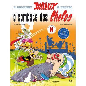 Ast&eacute;rix- O Combate dos Chefes - ED. ESPECIAL de Ren&eacute; Goscinny / Albert Uderzo