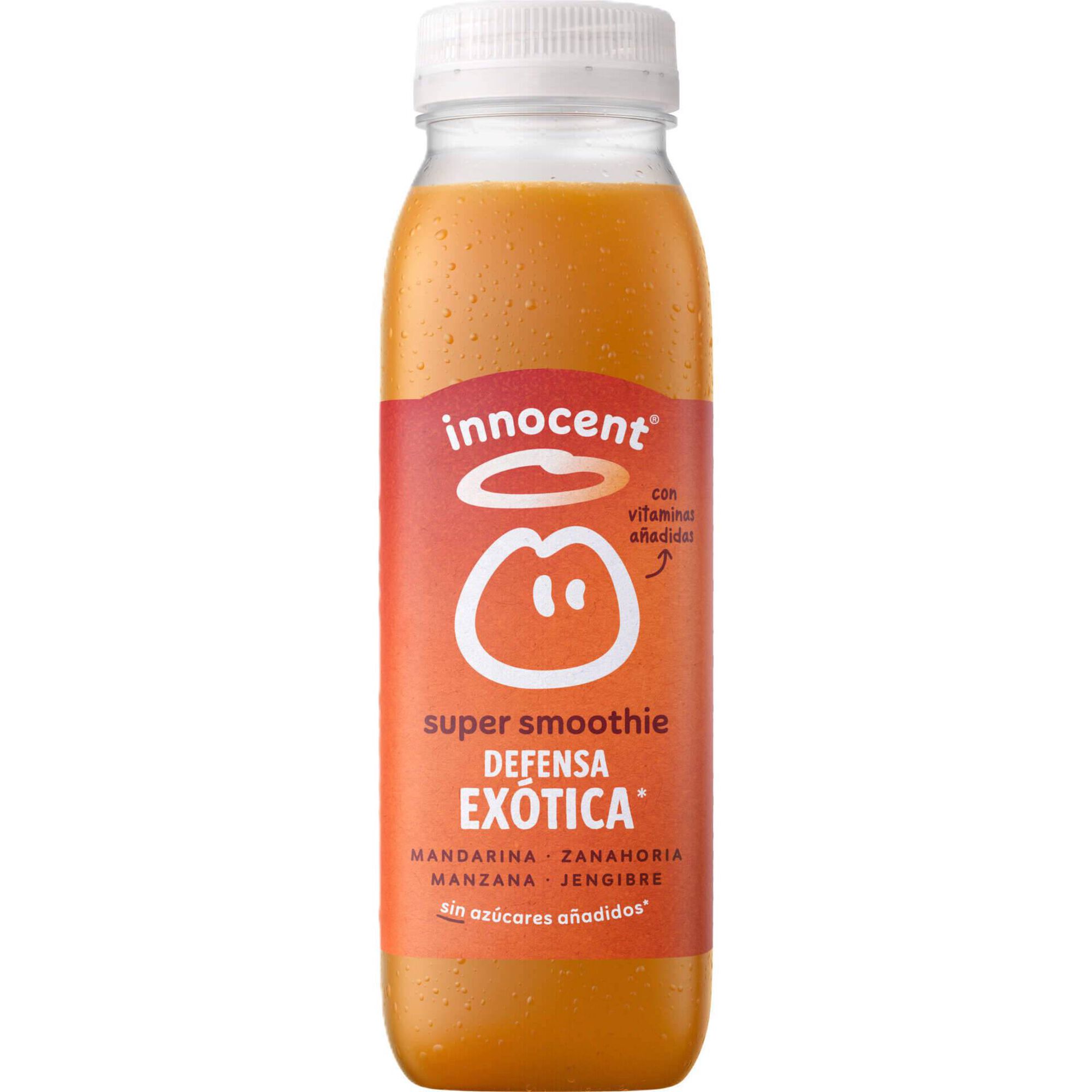 Smoothie Tangerina, Cenoura, Ma&ccedil;&atilde;, Gengibre e Sementes de Linha&ccedil;a Innocent