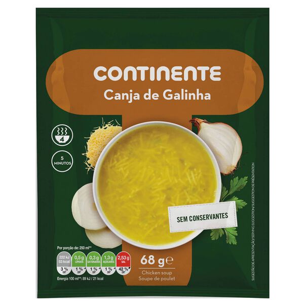 Canja de Galinha Continente