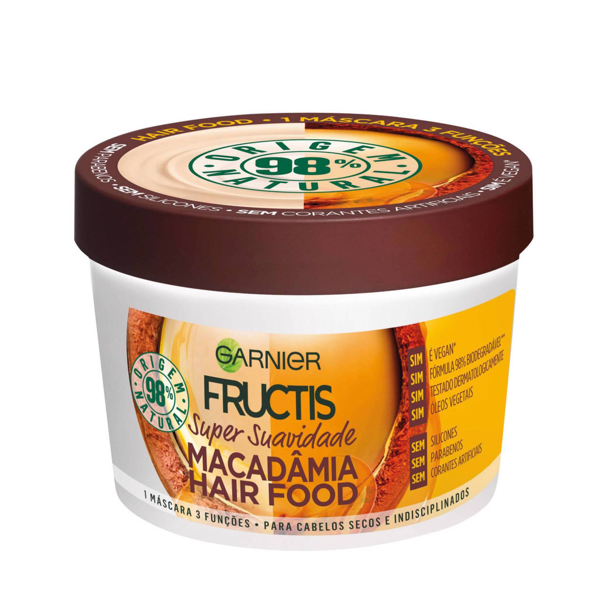 Máscara Cabelo Fructis Macadâmia Hair Food Máscara Cabelo Fructis Macadâmia Hair Food