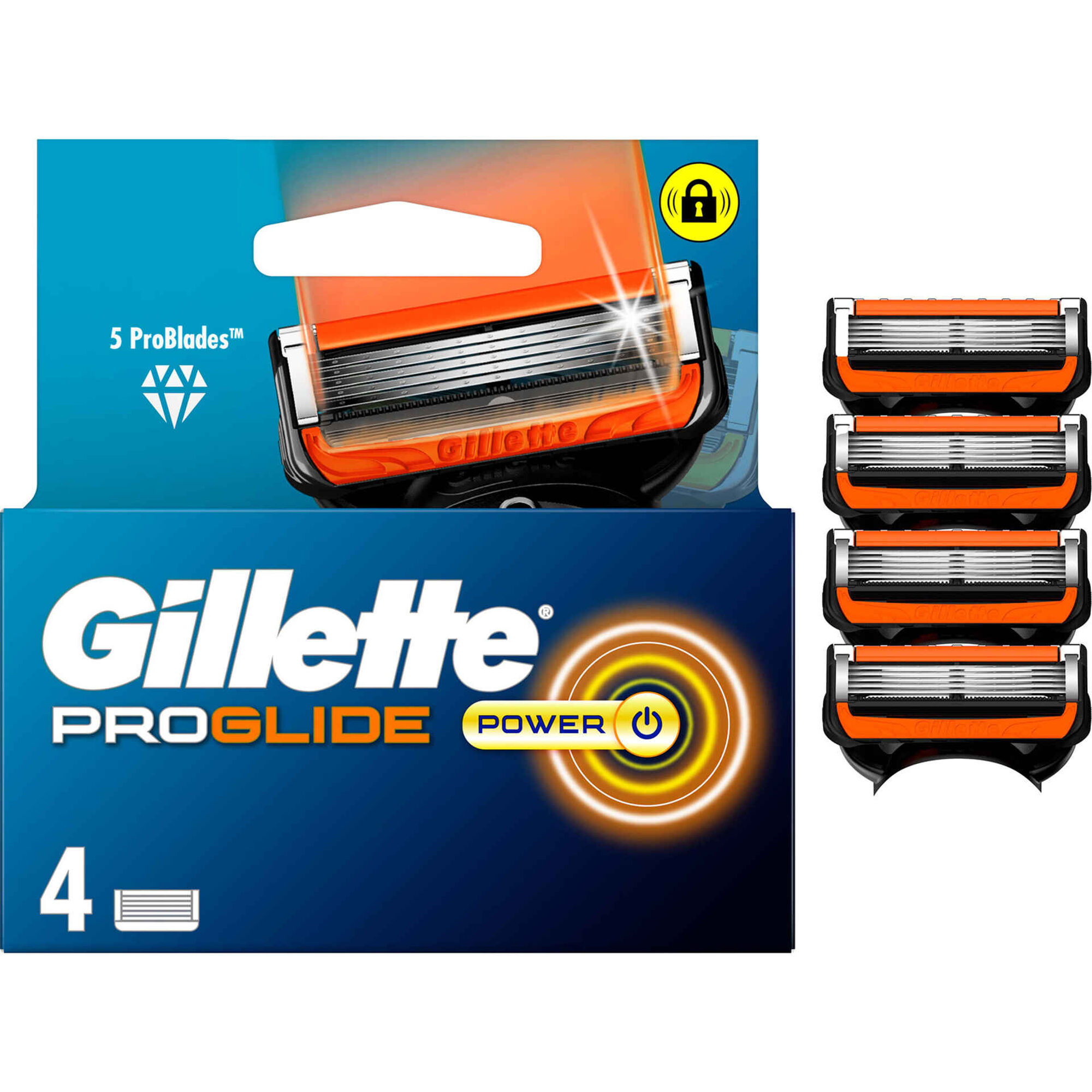 Recarga de Lâminas Proglide Power Recarga de Lâminas Proglide Power