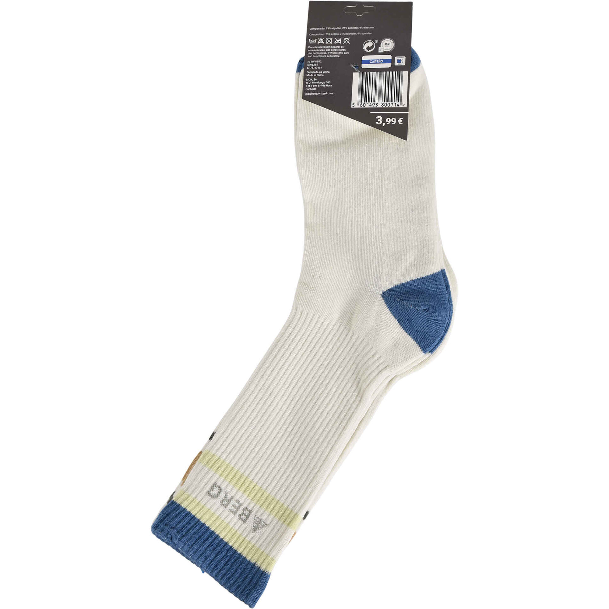 Conjunto 2 Meias Cano Médio 42/45