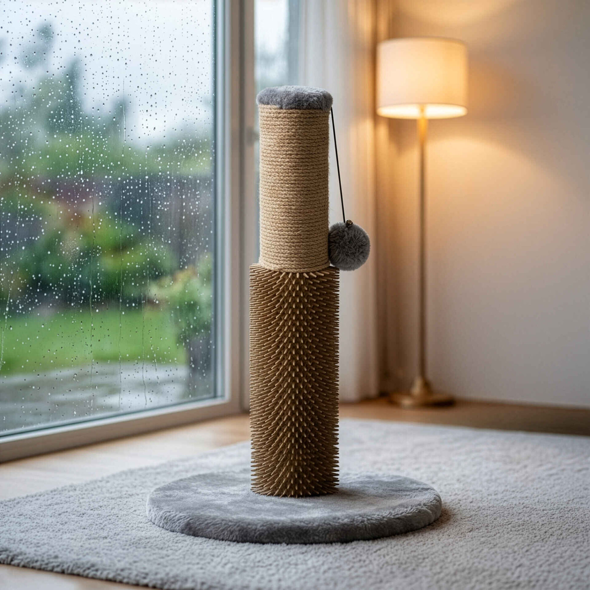 Arranhador para Gato 41cm Natural Lupi Linx