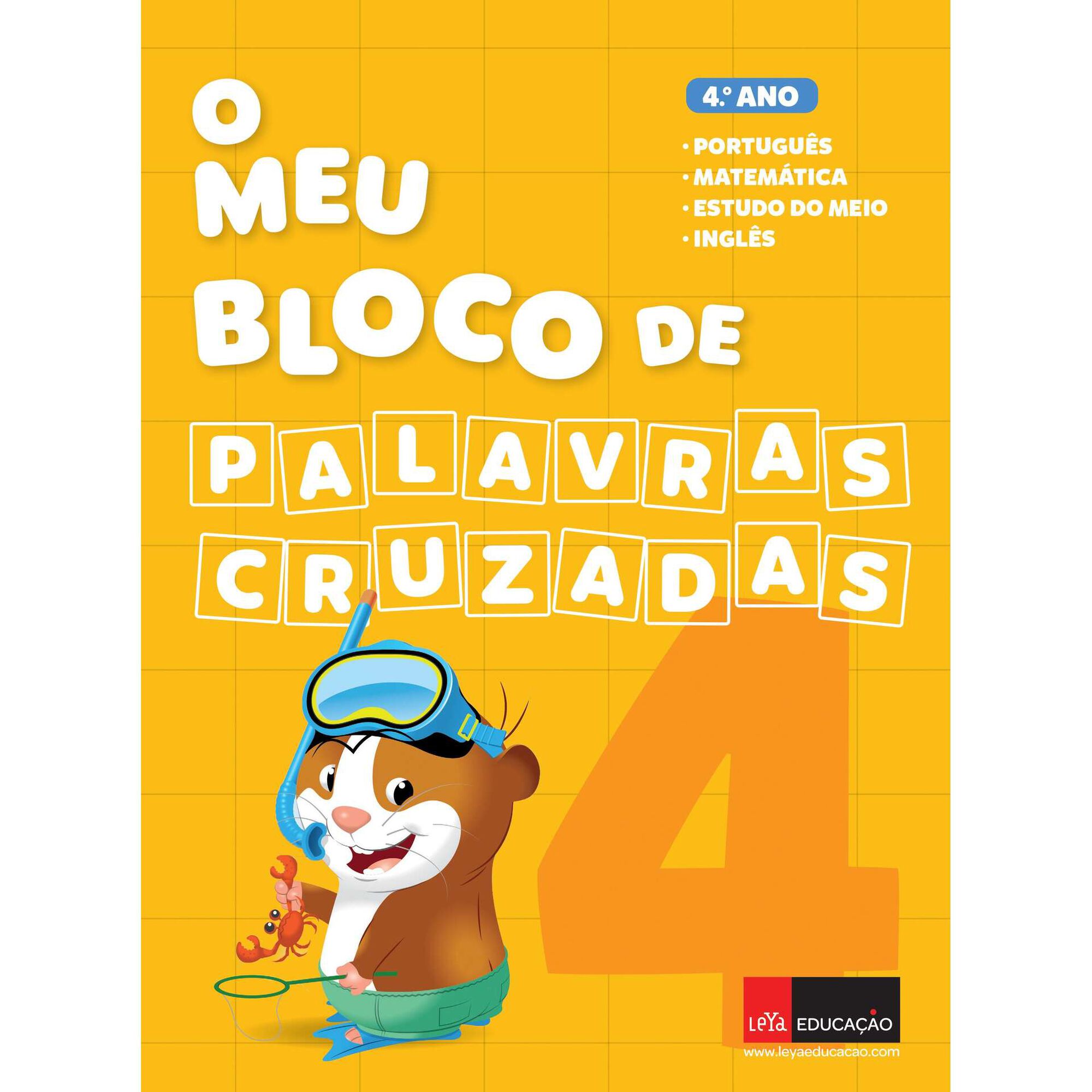 O Meu Bloco de Palavras Cruzadas - 4º Ano
