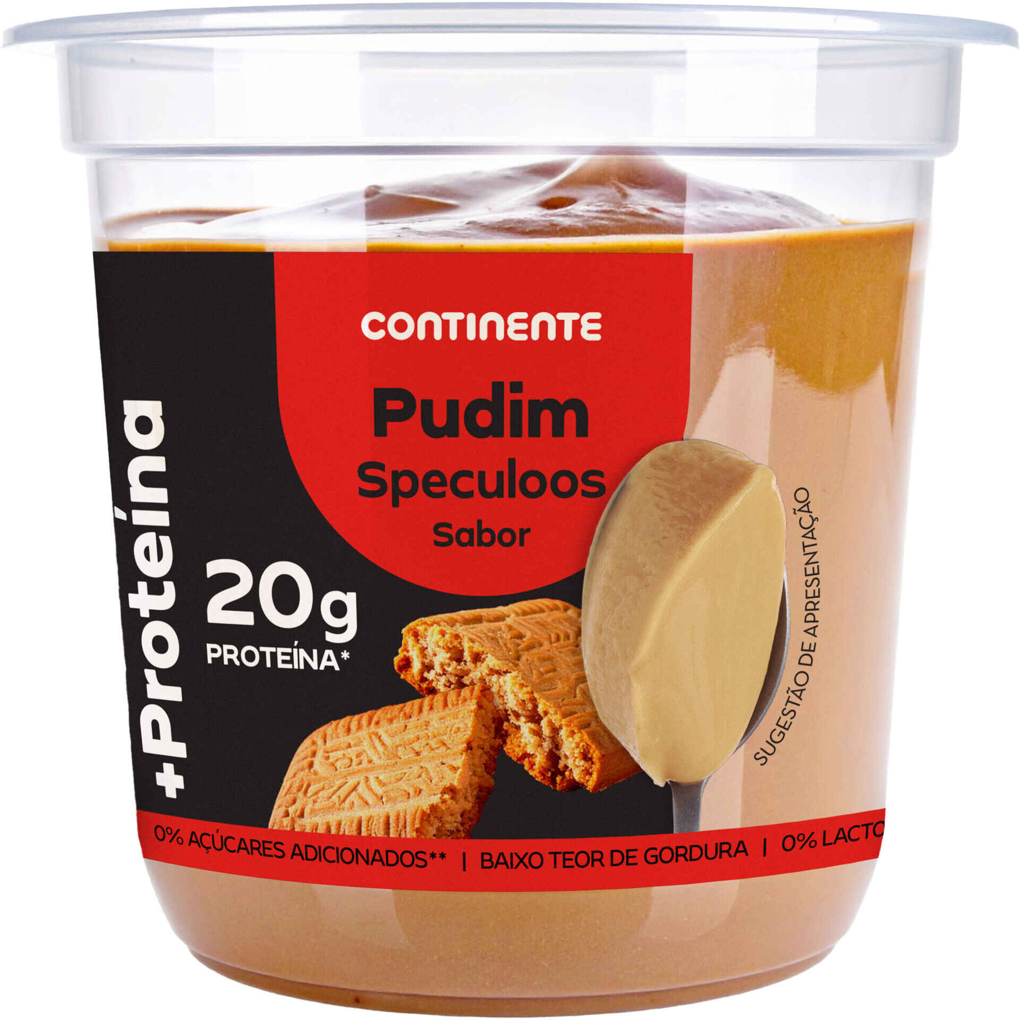 Pudim +Prote&iacute;na Speculoos Continente