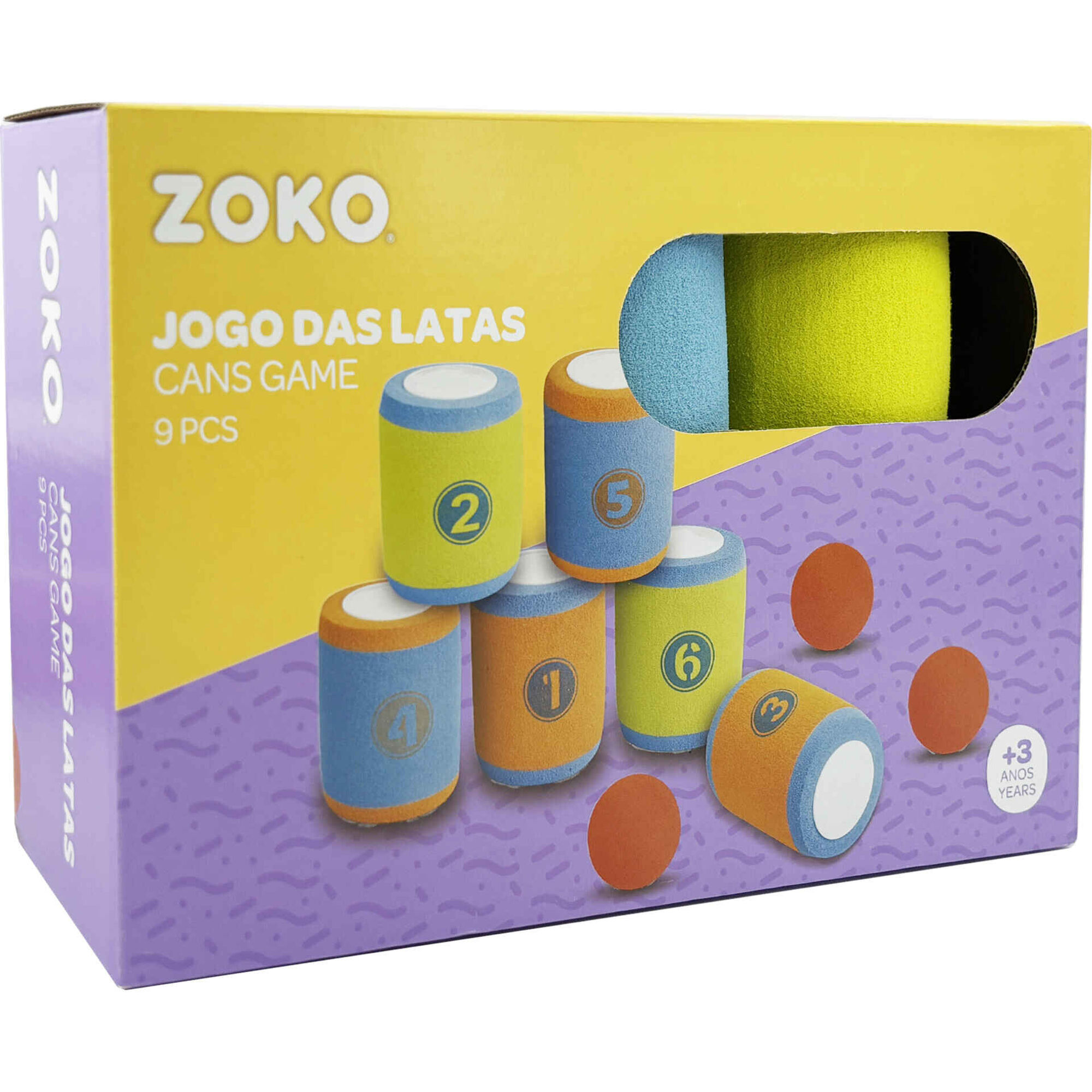 Zoko - Jogo das Latas 9 Pe&ccedil;as