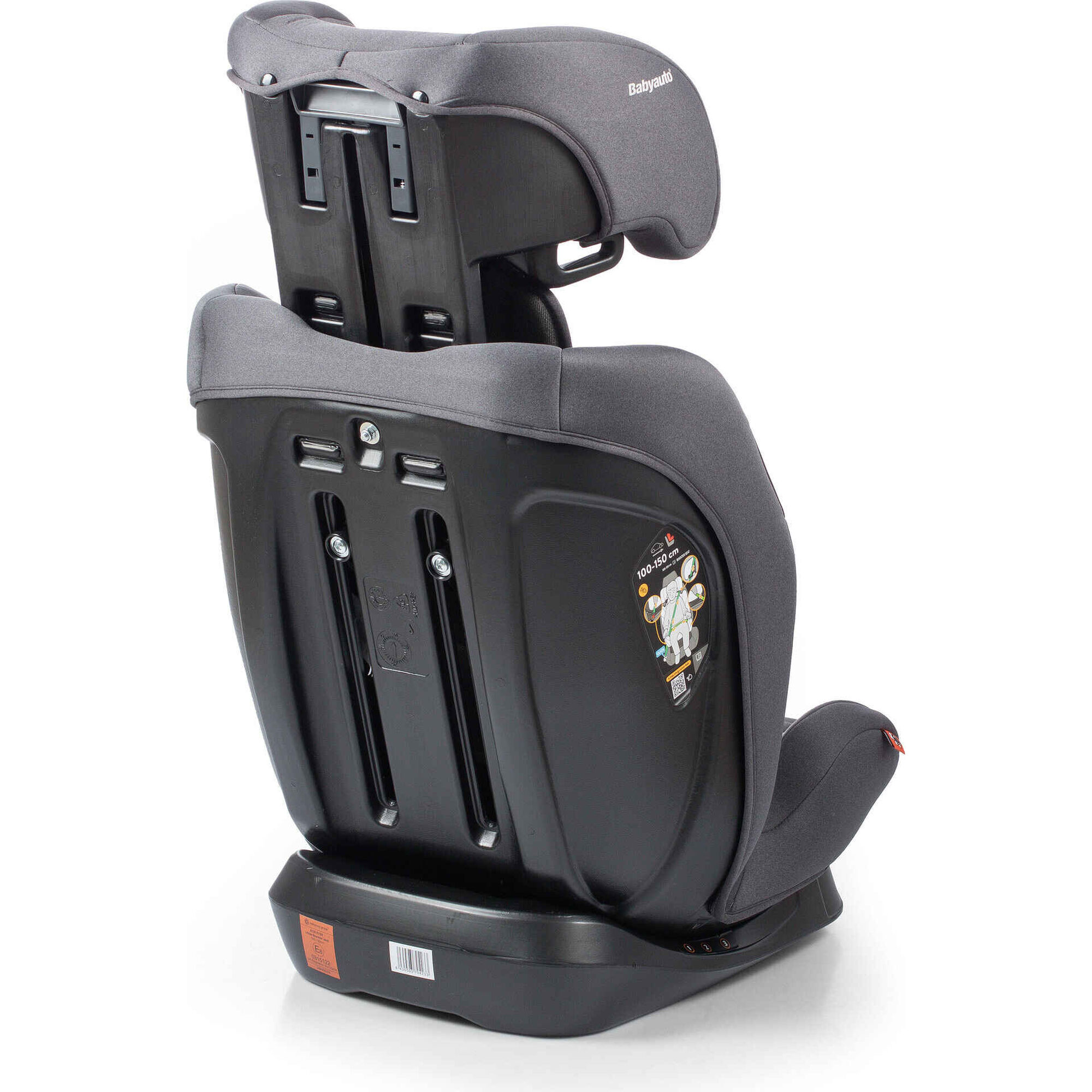 Cadeira Auto I-Size 100-150 Sokoa Belt Preta Babyauto