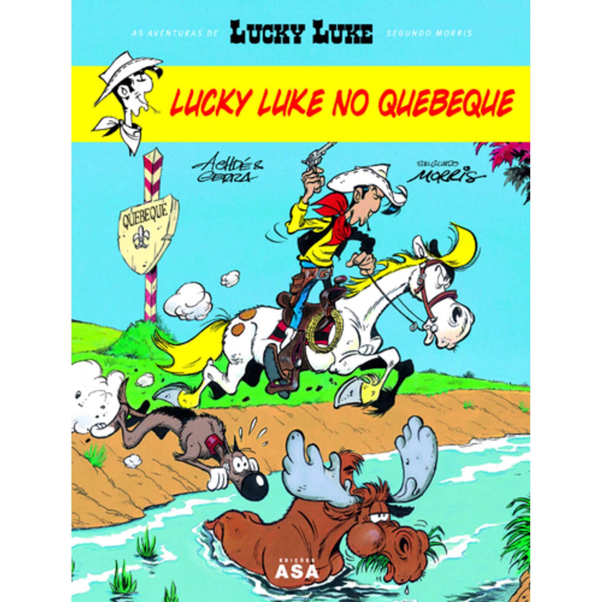 Lucky Luke no Quebeque de Morris