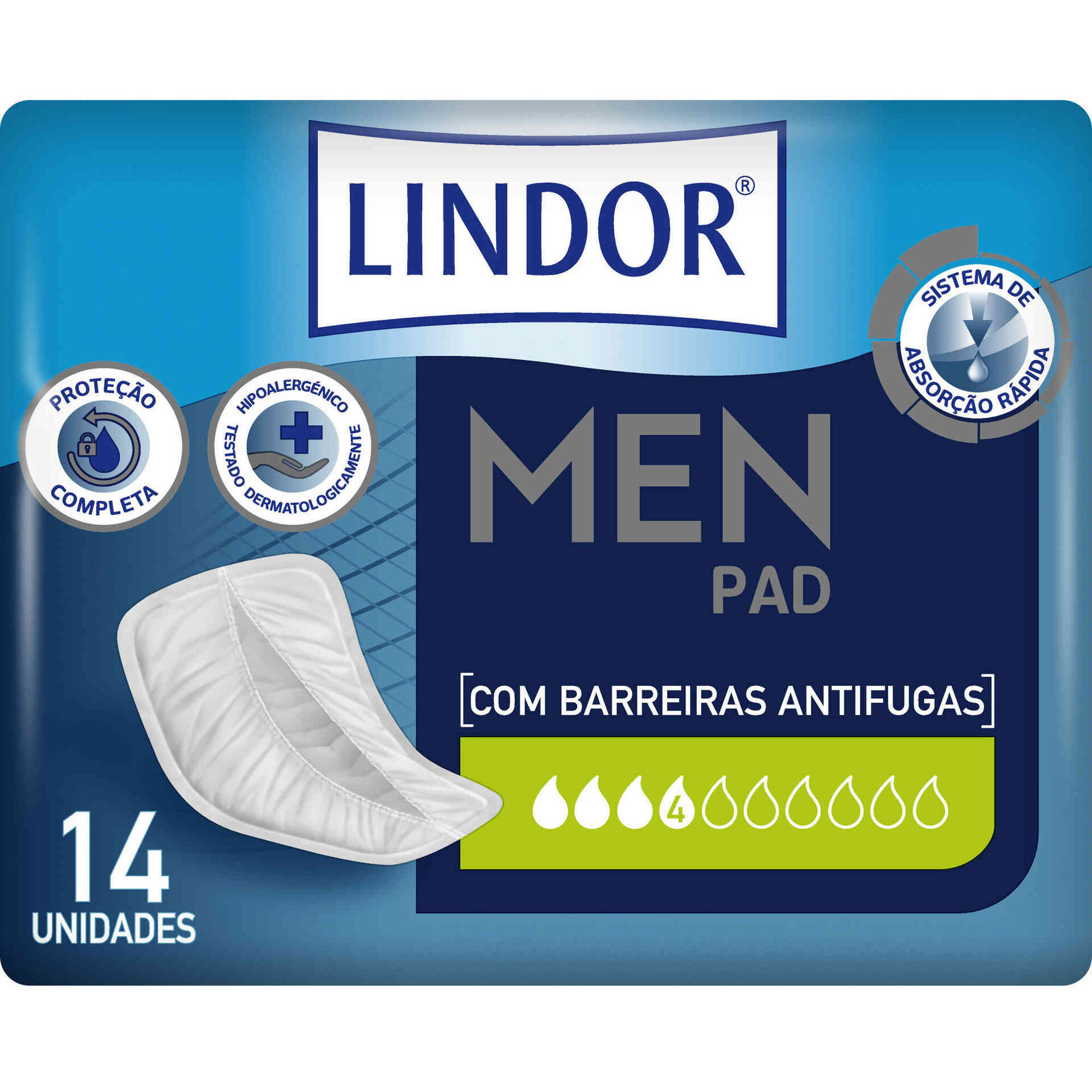 Pensos Incontinência Homem Pensos Incontinência Homem