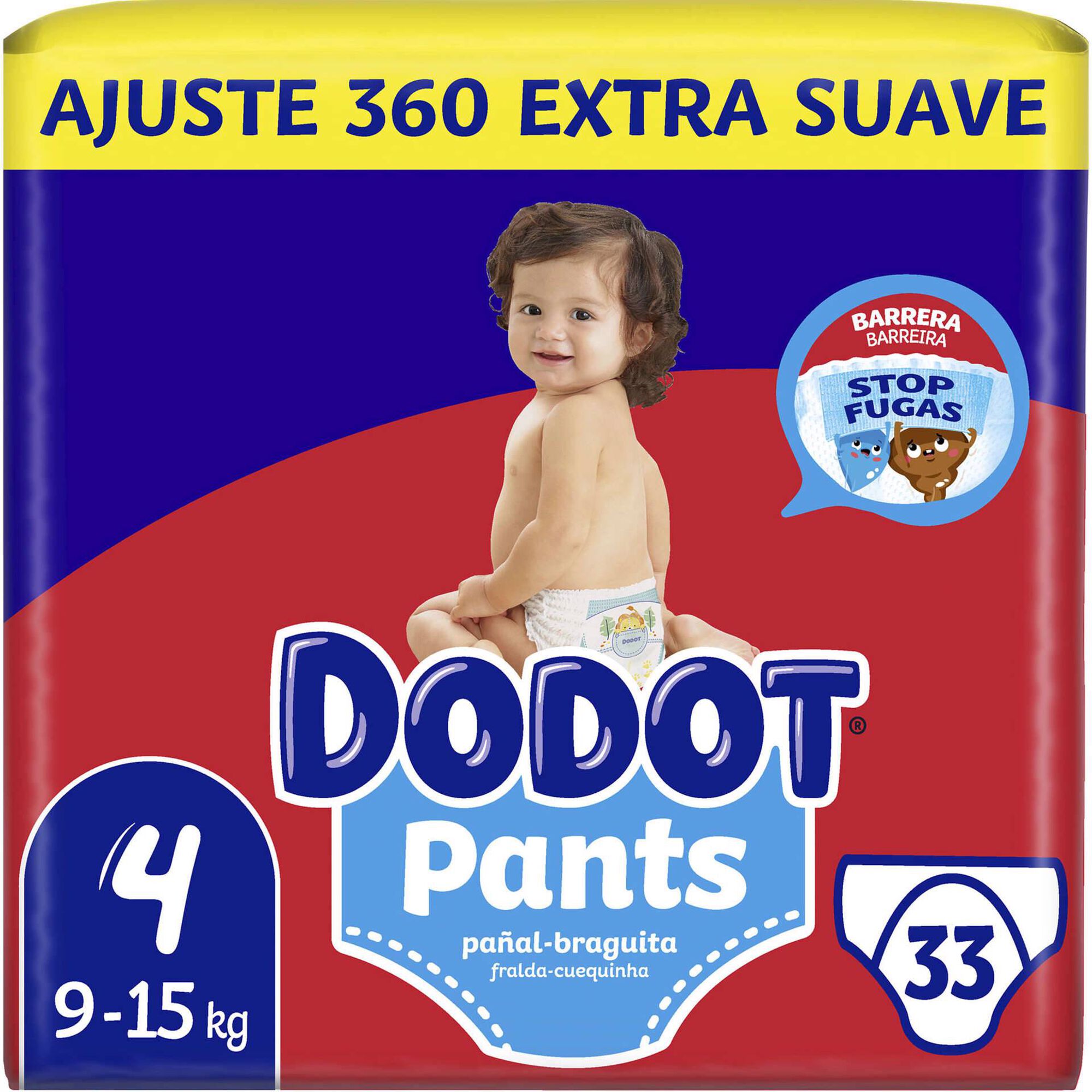 Fraldas Pants 9-15kg T4 Fraldas Pants 9-15kg T4