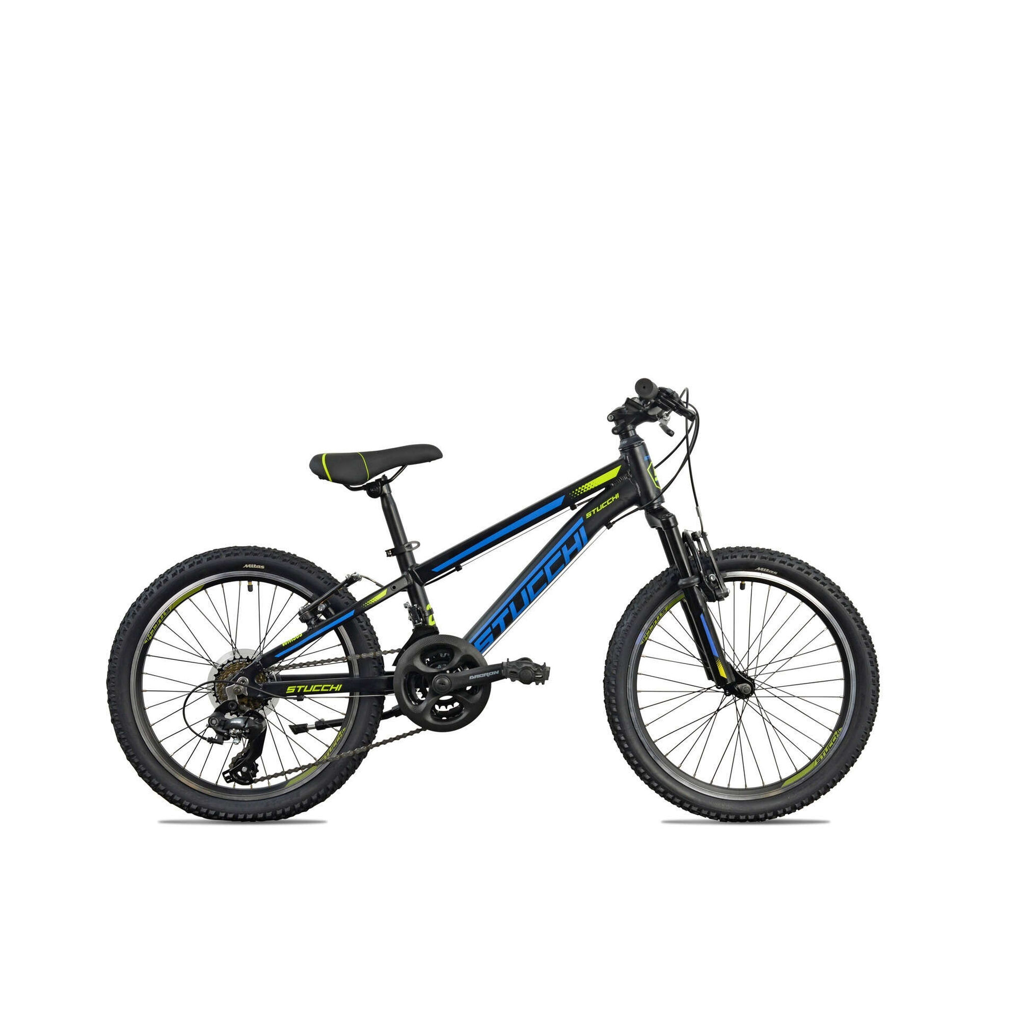 Bicicleta Júnior Roda 20" 7-9 Anos 21V Preta Bicicleta Júnior Roda 20" 7-9 Anos 21V Preta