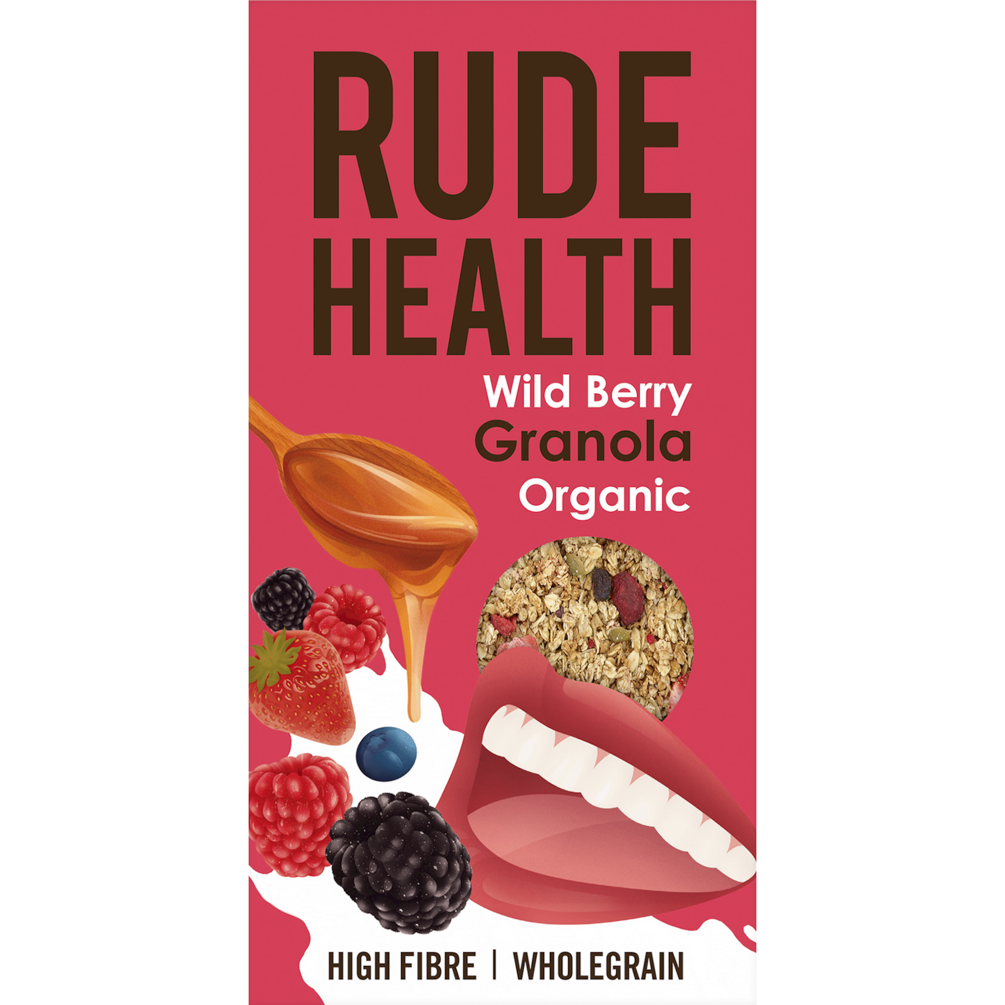 Granola Frutos Vermelhos Orgânica