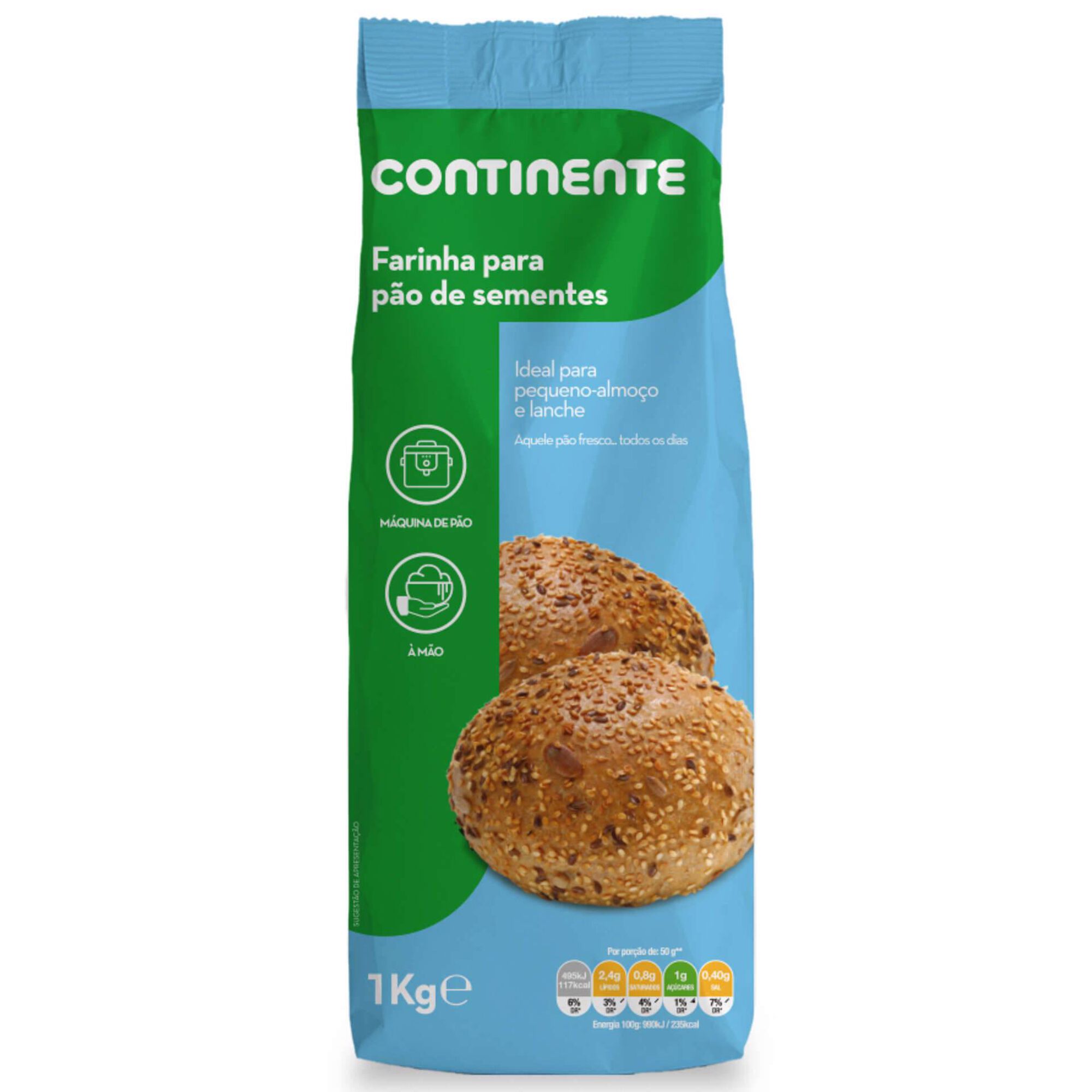 Farinha para Pão de Sementes