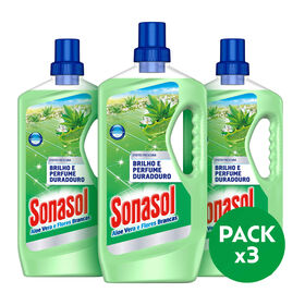 Lava Tudo Aloe Vera e Flores Brancas Sonasol