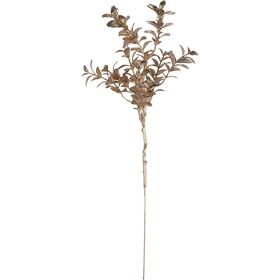 Haste Folhas 30cm Dourada