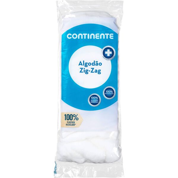 Algodão Zig-Zag Branco Continente