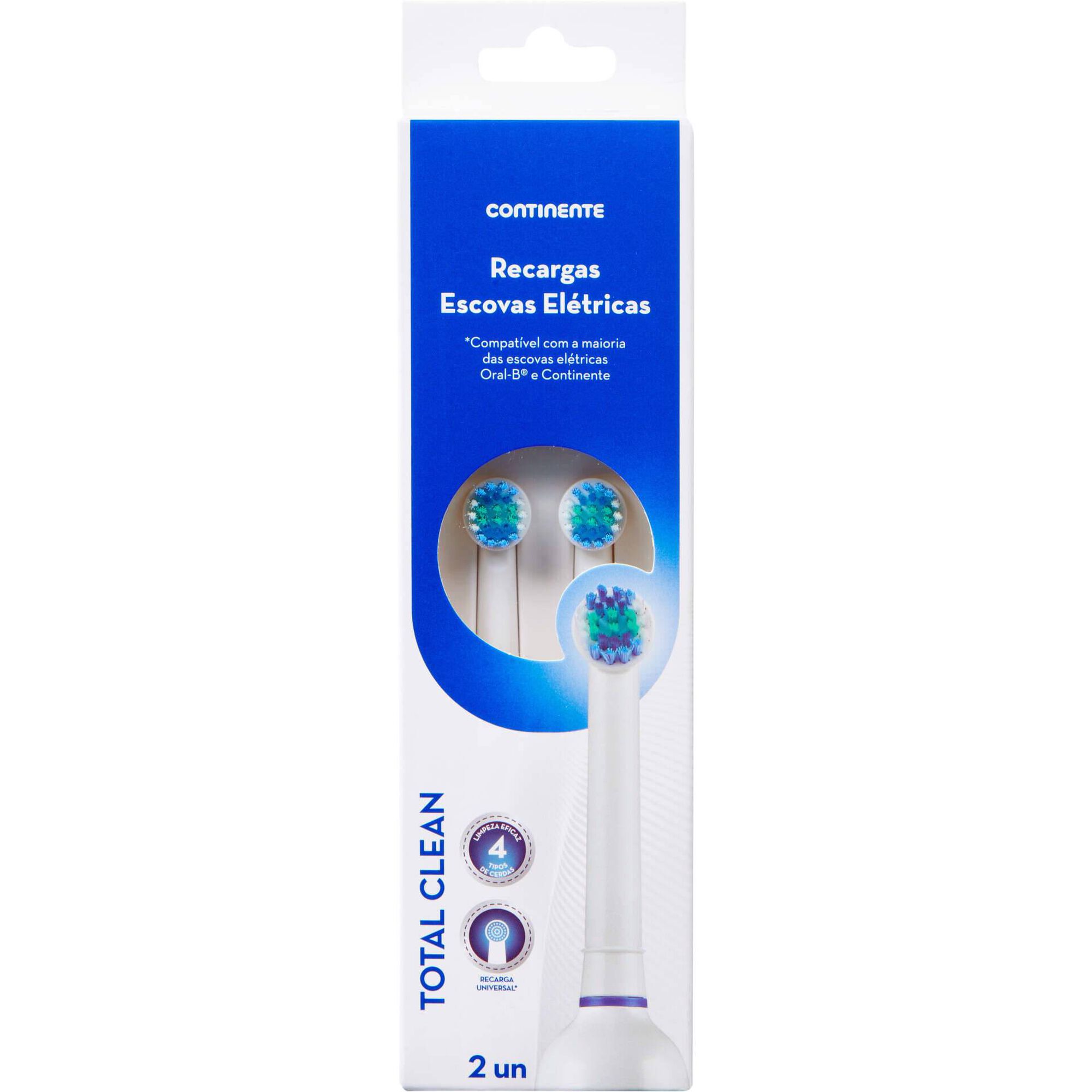 Recarga Escova Elétrica Total Clean