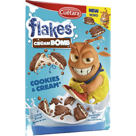Bolacha Recheadas Flakes Cream Bomb Cu&eacute;tara