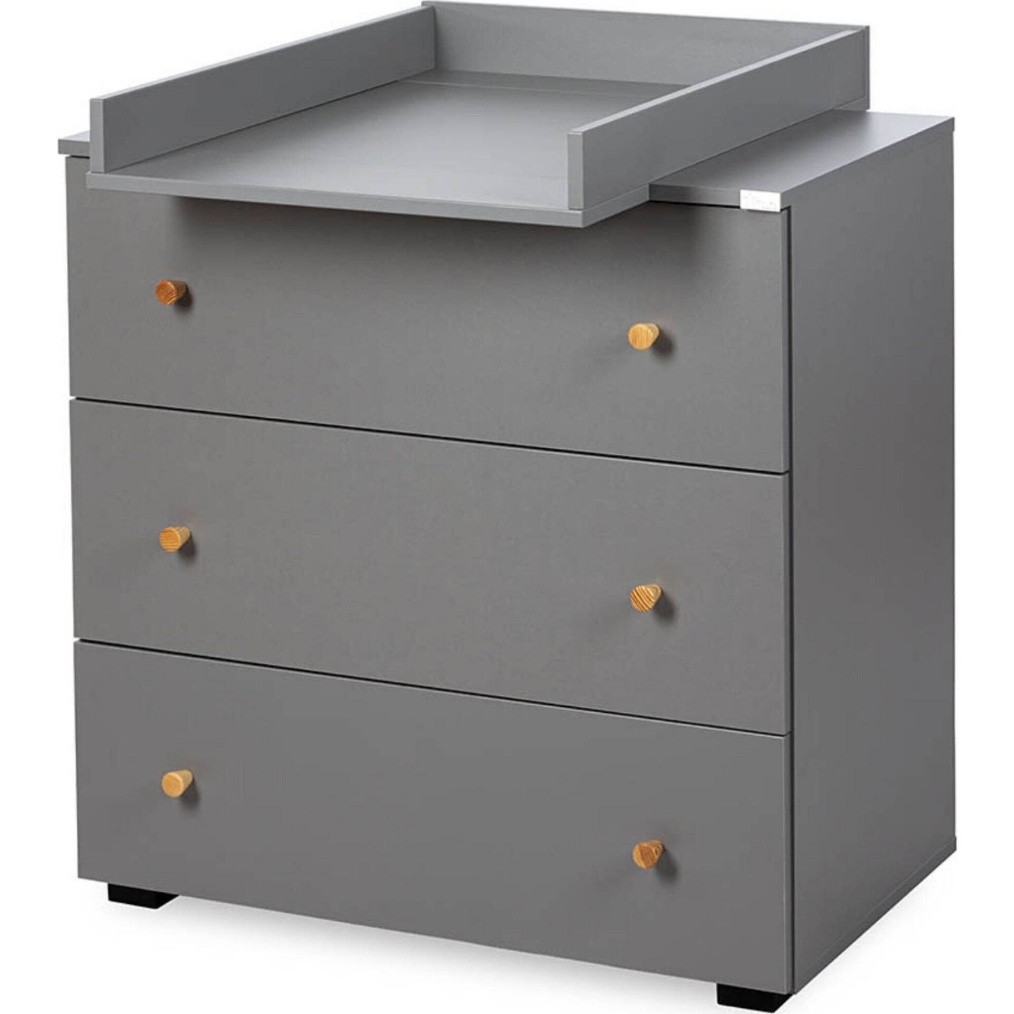 Cómoda 80x48x81cm Pauline Grafite