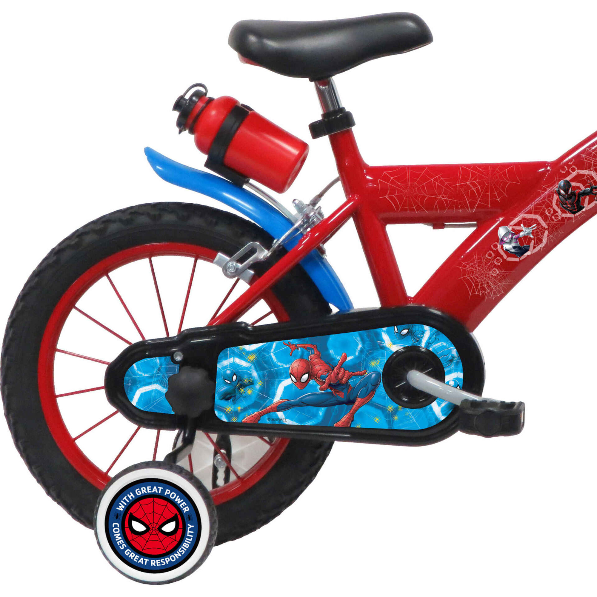 Bicicleta Criança 14'' 4-6 Anos Spiderman