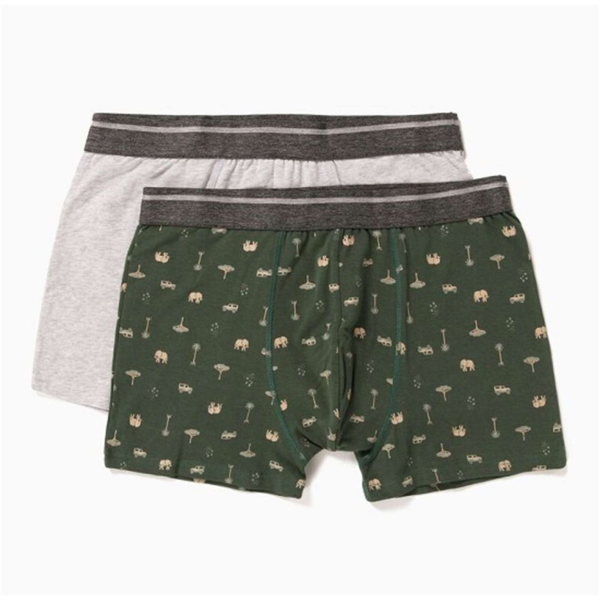 Boxers Cinza Mescla Boxers Cinza Mescla