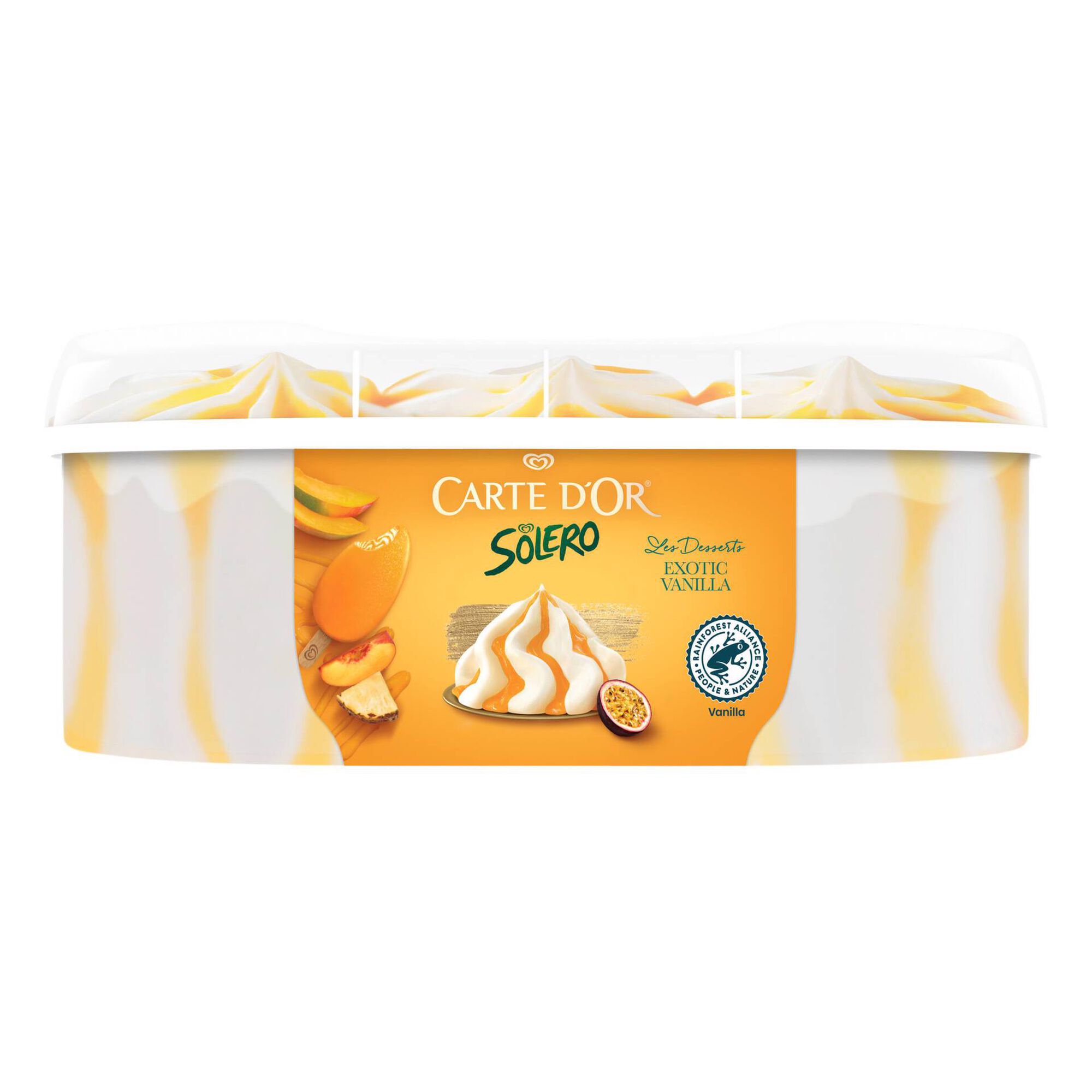 Gelado Baunilha Exótico Solero Les Desserts