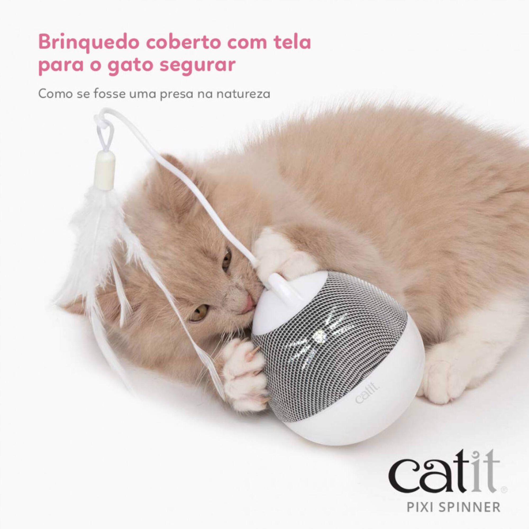 Brinquedo para Gato Pixi Spinner Catit