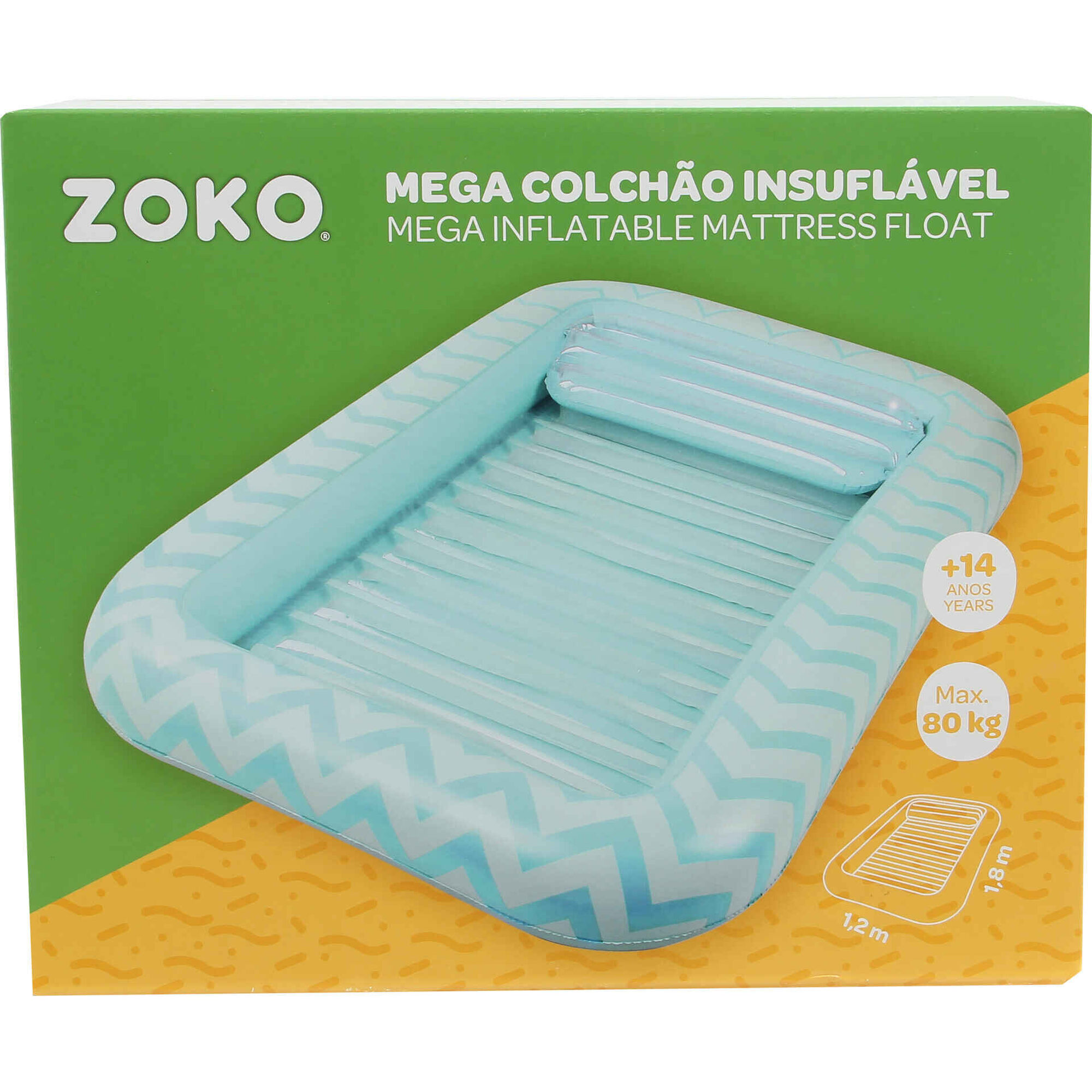 Zoko - Mega Colch&atilde;o Insufl&aacute;vel