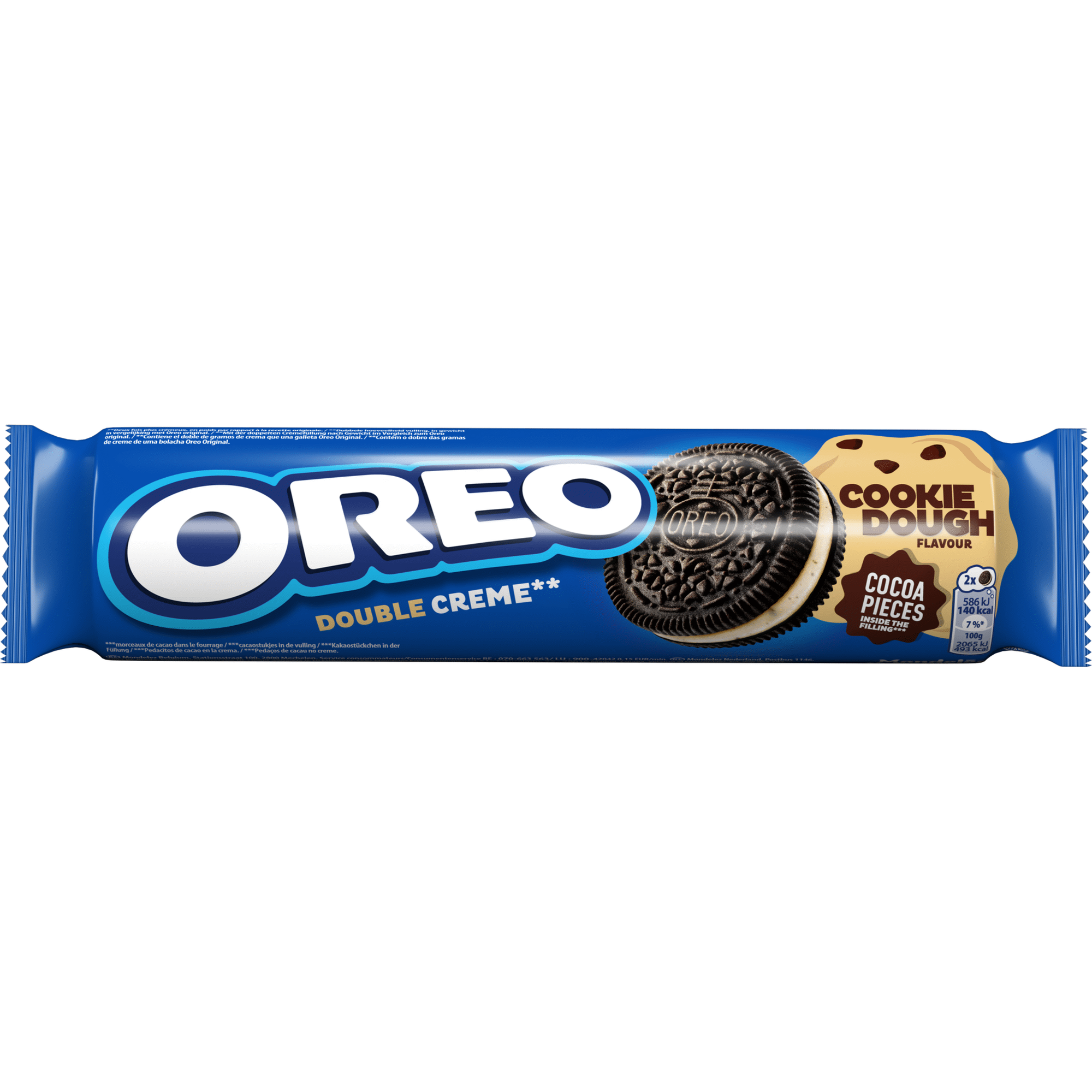 Bolachas de Chocolate com Recheio de Cookie Dough Oreo