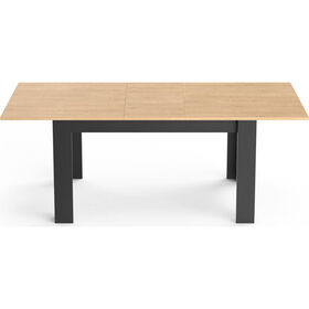 Mesa de Jantar Extensível 160-200x90x77cm Carvalho Craft