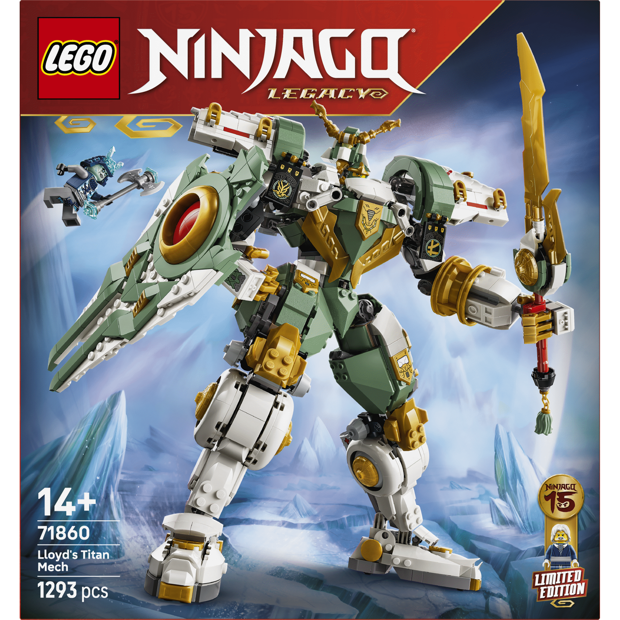 LEGO Ninjago - O Rob&ocirc; Tit&atilde; de Lloyd 15.&ordm; Anivers&aacute;rio - 71860