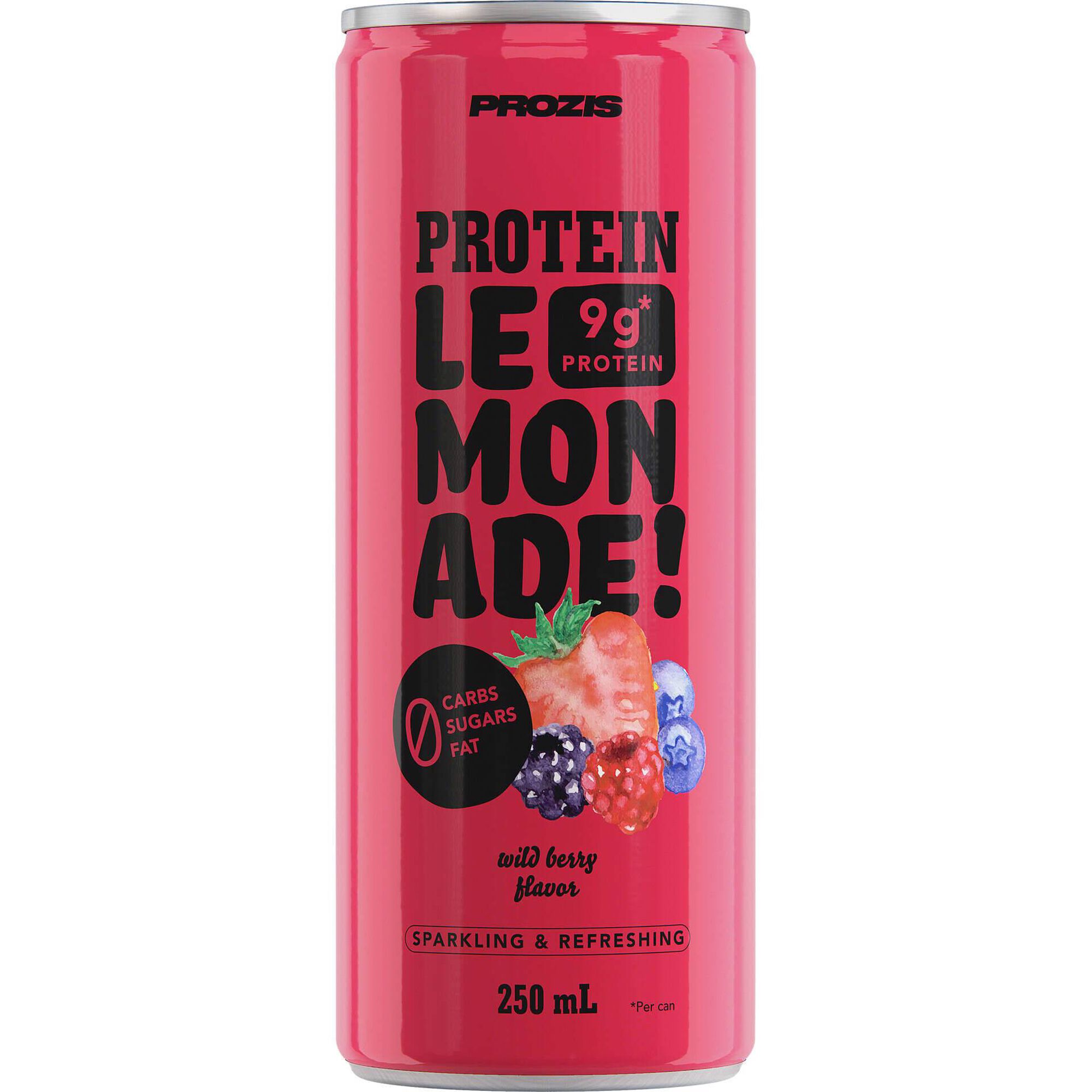 Limonada com Prote&iacute;na Frutos Vermelhos Prozis