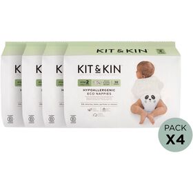 Fraldas Ecol&oacute;gicas 4-8kg T2 Kit&Kin