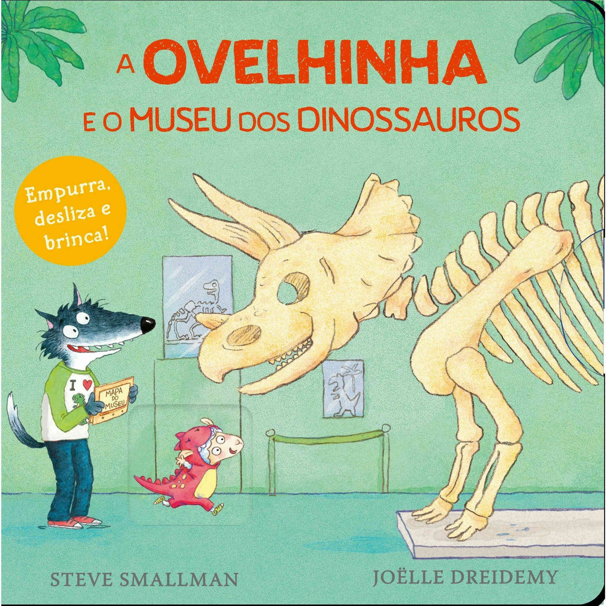 A Ovelhinha e o Museu dos Dinossauros de Steve Smallman
