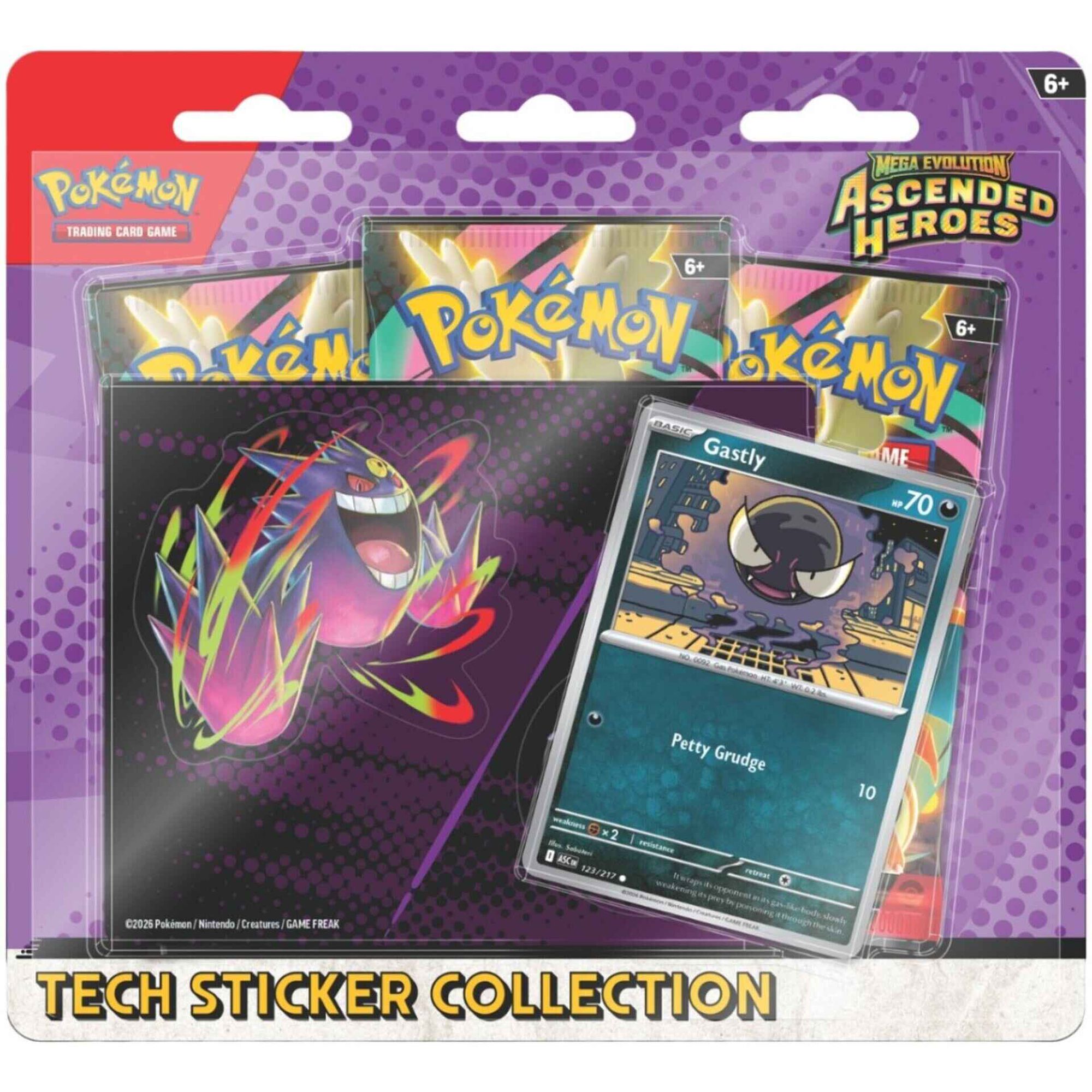 Pok&eacute;mon - Cartas TCG: Cole&ccedil;&atilde;o Autocolantes Mega Evolution Ascended Heroes