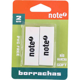 Conjunto 2 Borrachas Brancas Note!