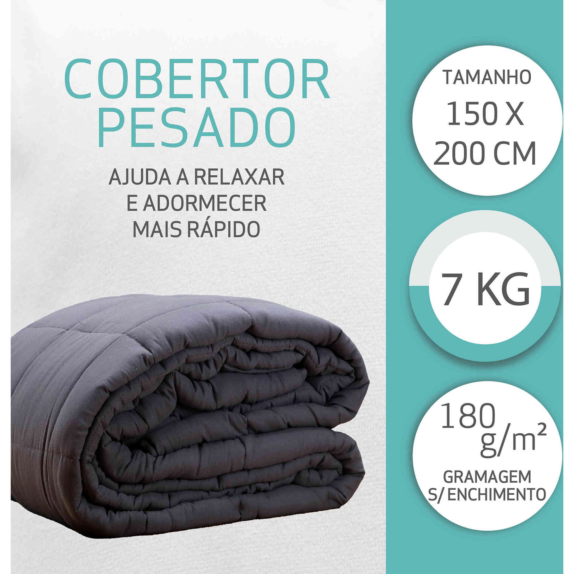Cobertor Pesado 150x200cm Cobertor Pesado 150x200cm