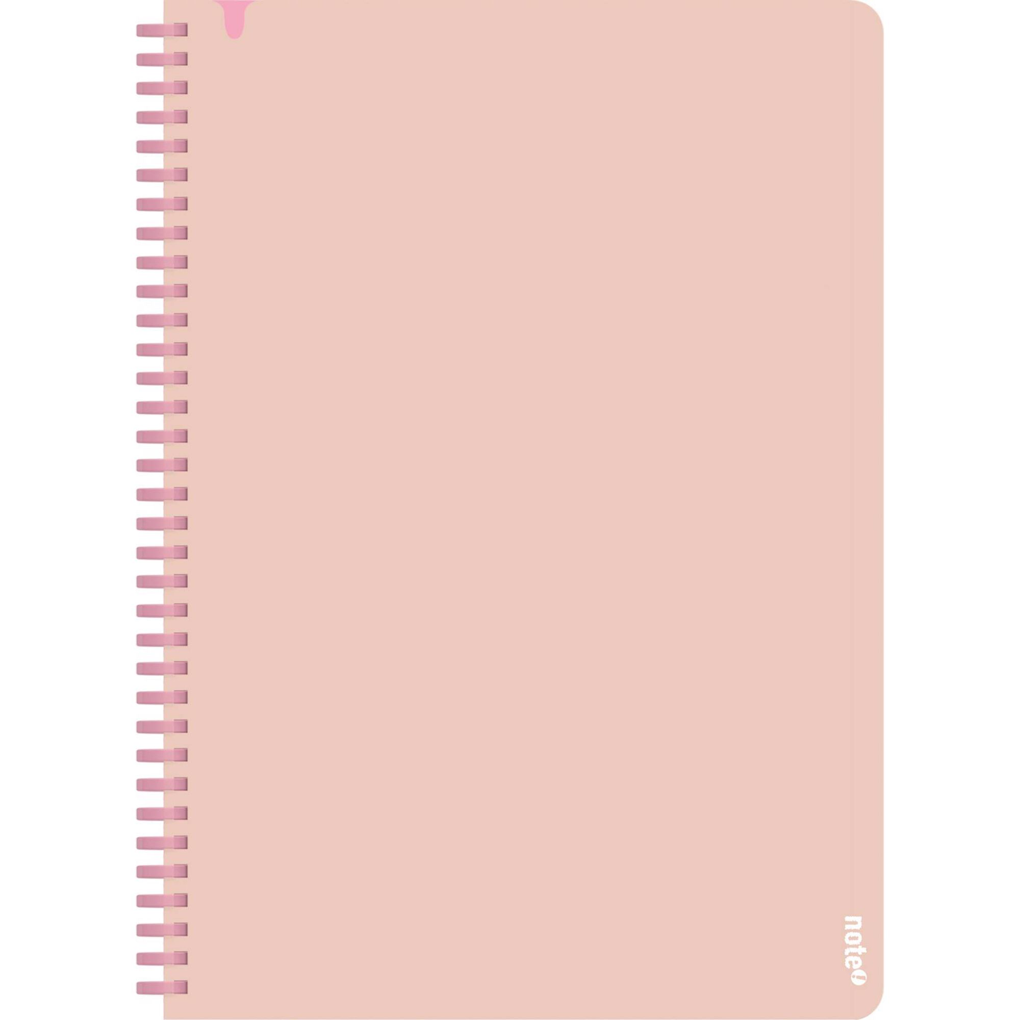 Caderno Espiral A4 80 Folhas Pautado (v&aacute;rias cores) Note!