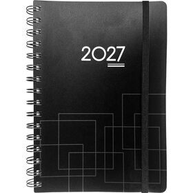 Agenda A5 2027 Espiral 12 Meses Everyday (v&aacute;rias cores) Note!