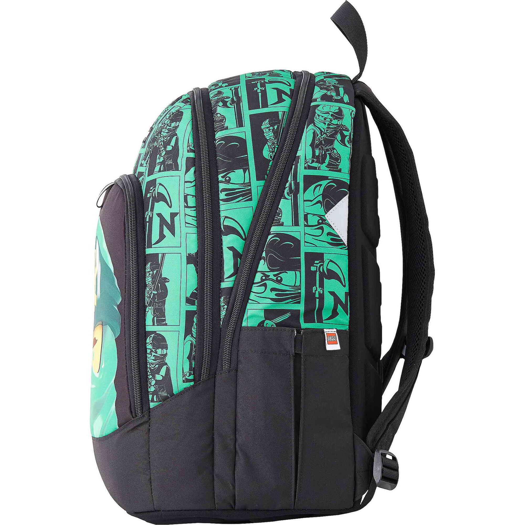 Mochila Preta e Verde Be Ninja