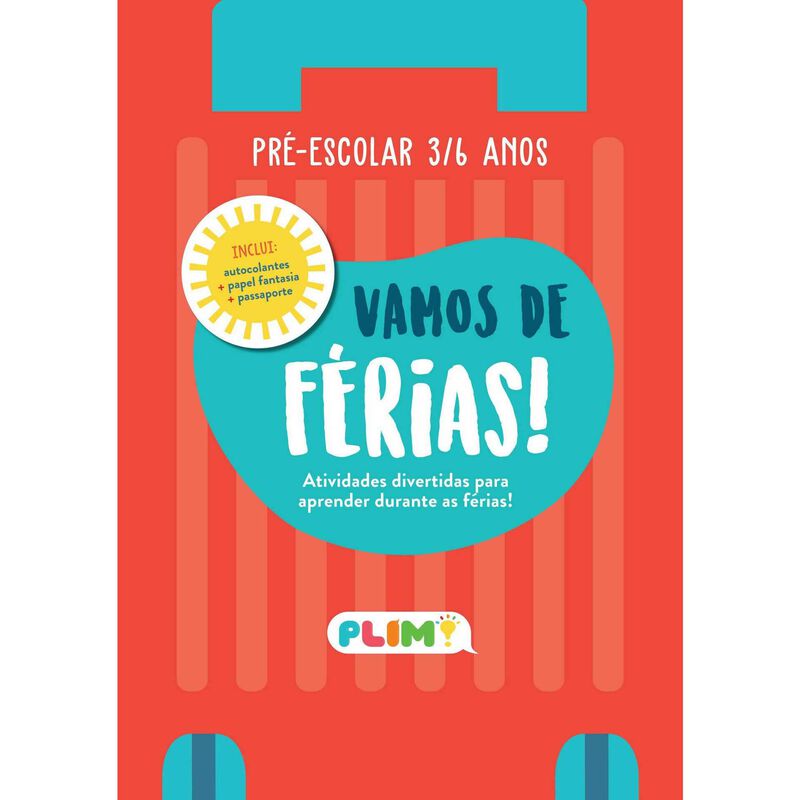 Plim! Vamos de Férias 3-6 Anos de Texto Editora