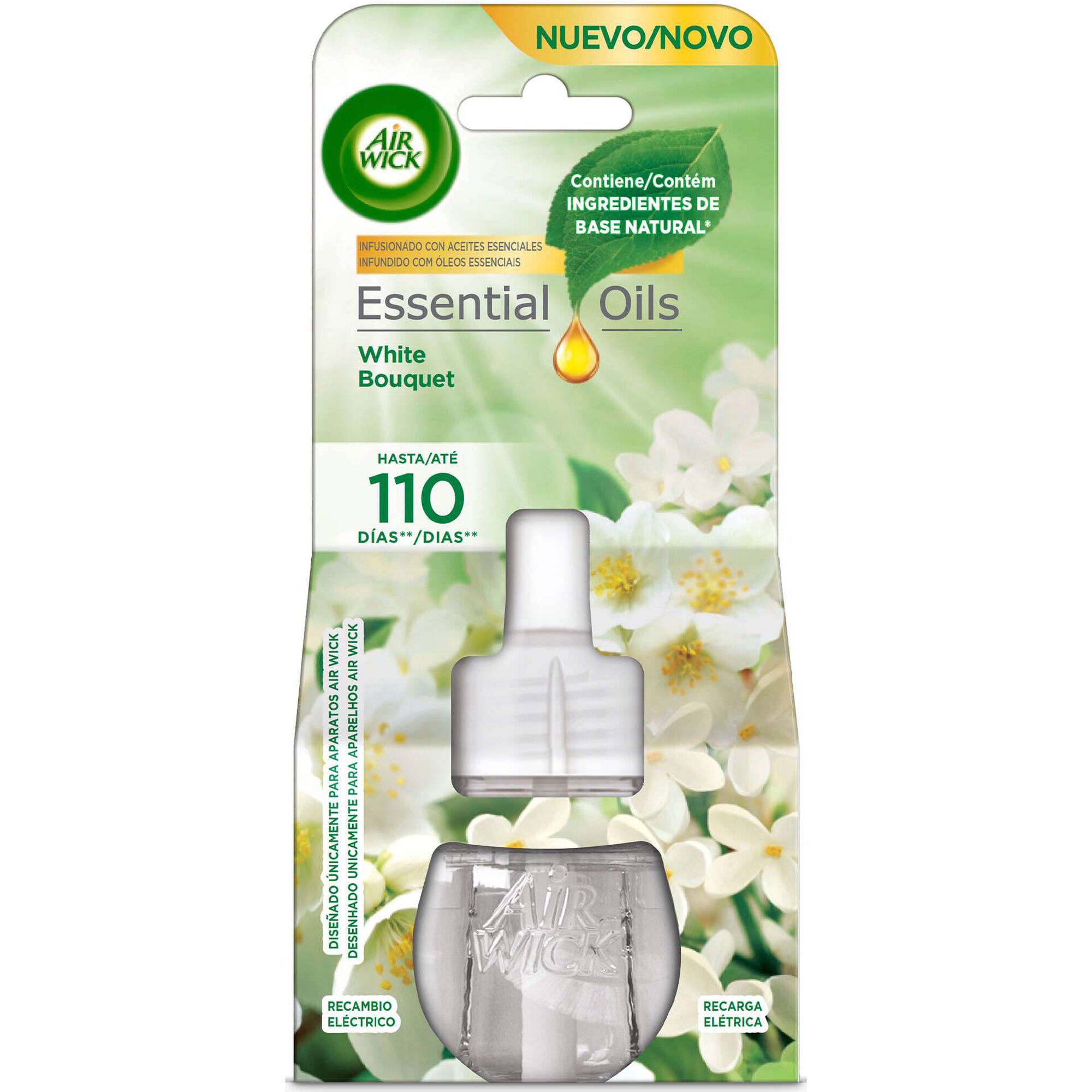 Ambientador Recarga Elétrico White Bouquet