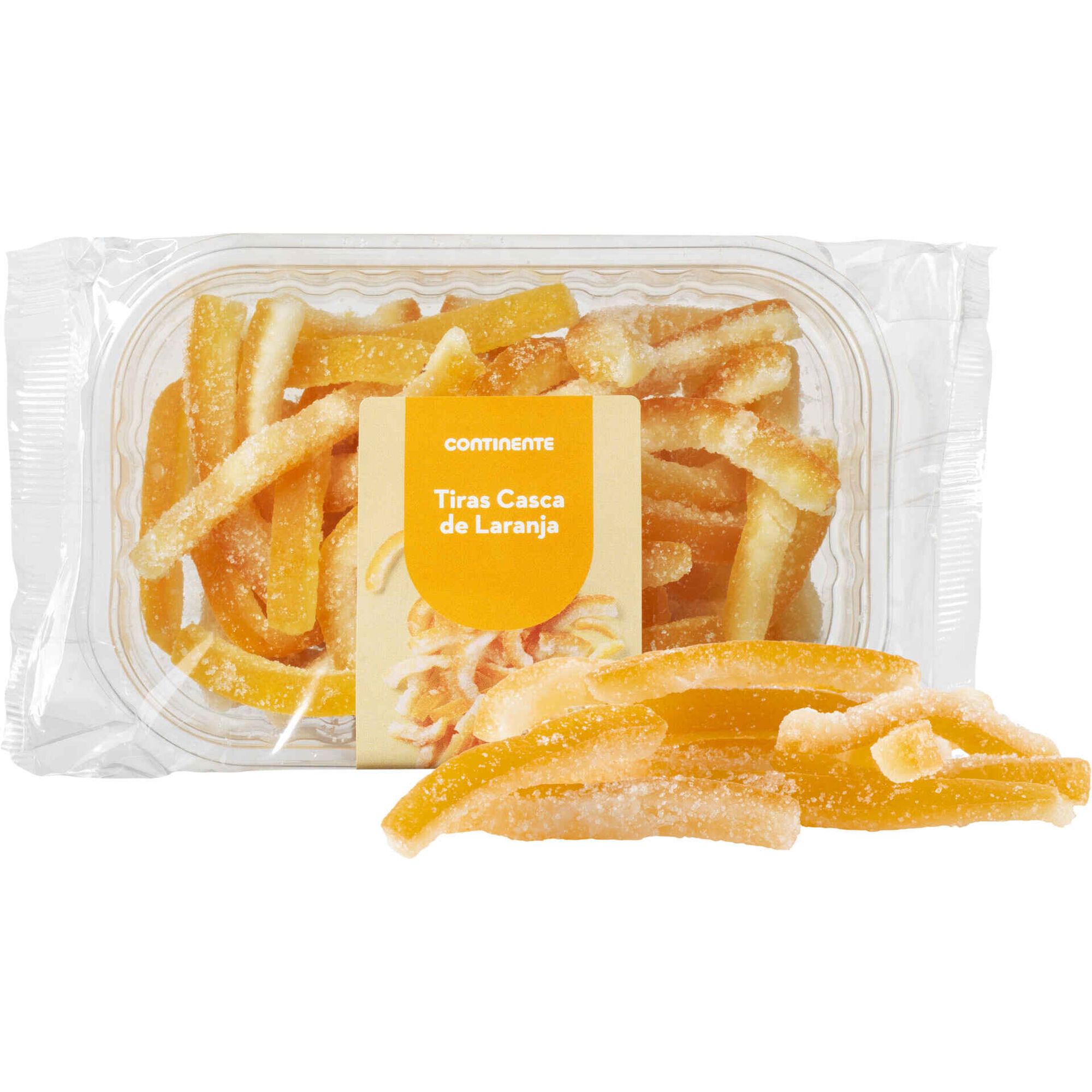 Tiras Casca de Laranja Cristalizada